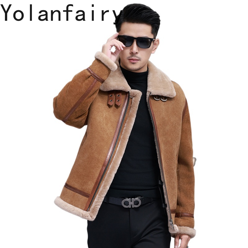Quality Winter Clothing Jacket - YOLANFAIRY haute qualité véritable peau de