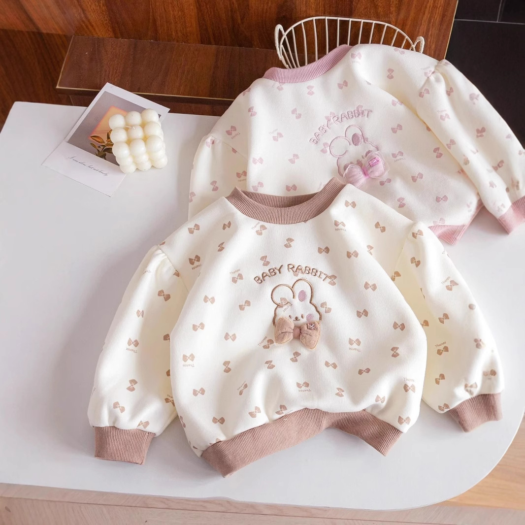 Winter Clothing Activity - Sweat-shirt pour fille style coréen 2026,