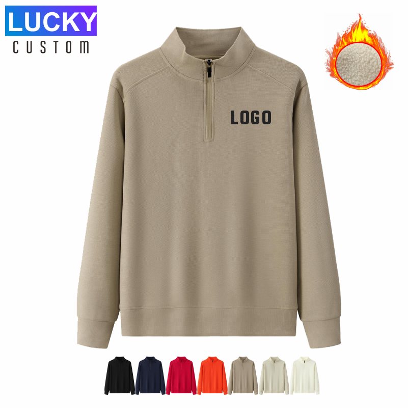 Winter Clothing Logos - Sweat-shirt à manches longues pour hommes,
