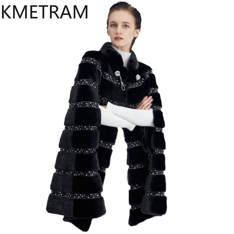 Quality Winter Clothing Jacket - 100% veste de fourrure de vison