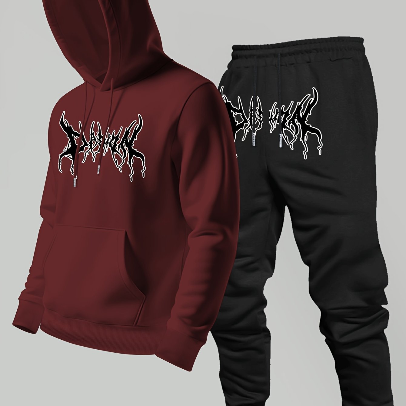 Winter Clothing Brand - Ensemble de vêtements pour hommes, sweat-shirt