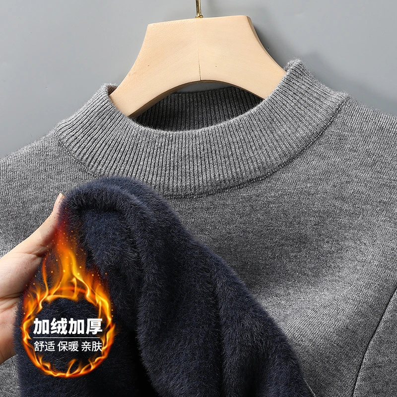Winter Clothing Brand - Pull en tricot demi-col roulé pour