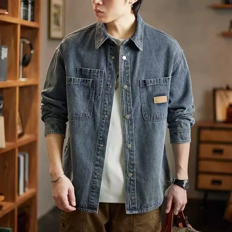 Veste en jean pour hommes, bou - Winter Clothing Brand avis et prix