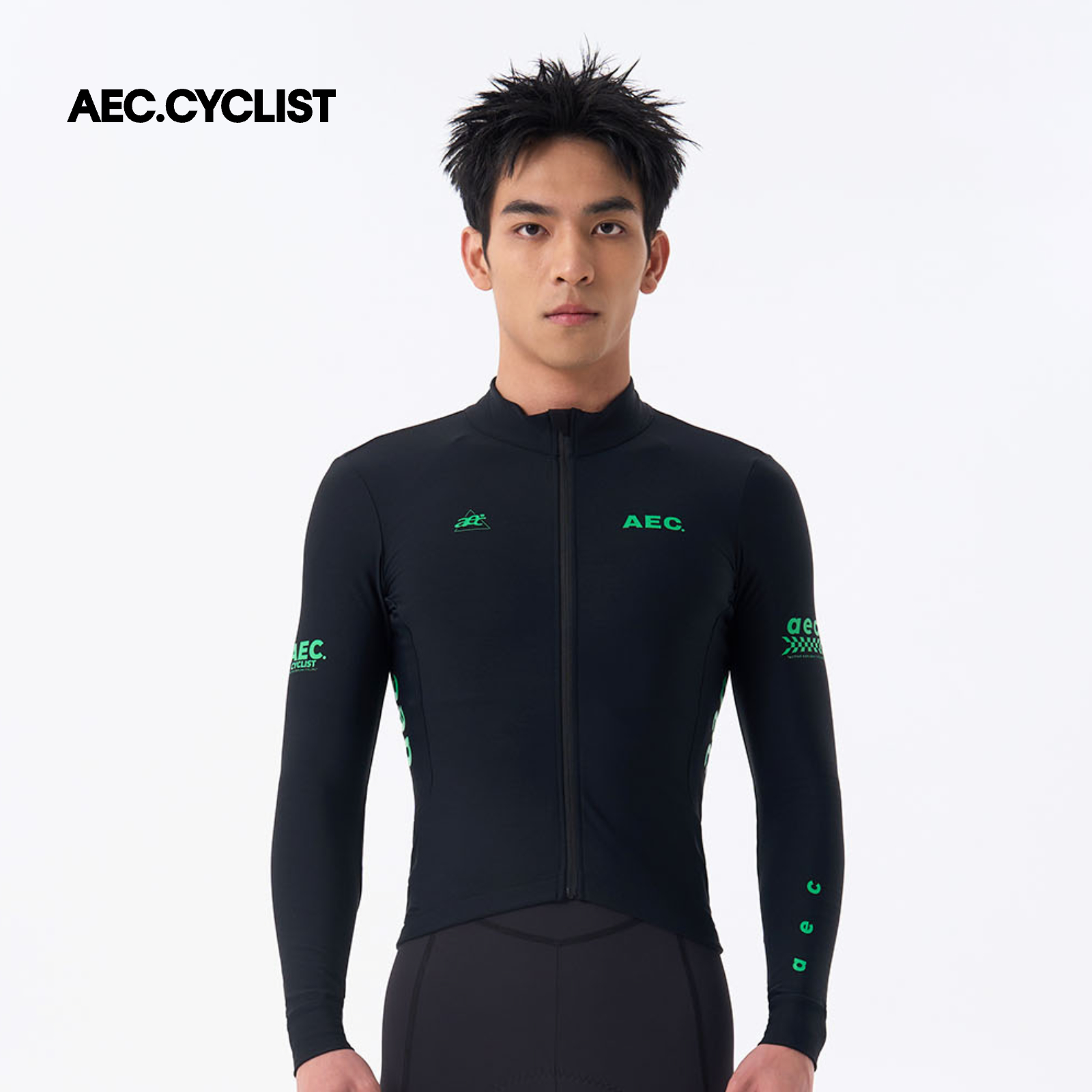 AEC.CYCLIST Maillot de cyclism - Winter Clothing Logos avis et prix