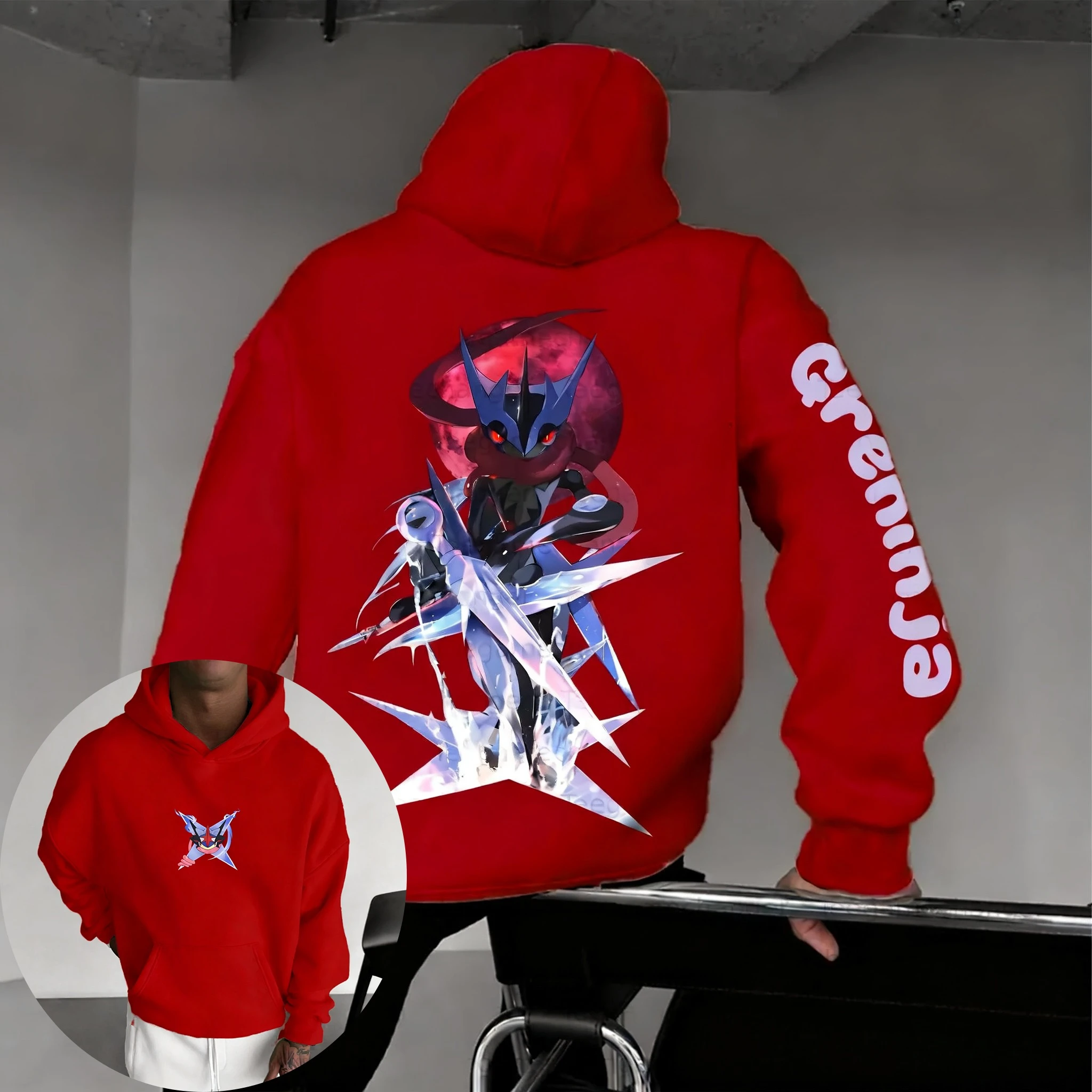 Pokémon Anime Greninja Co swea - Winter Clothing Brand avis et prix